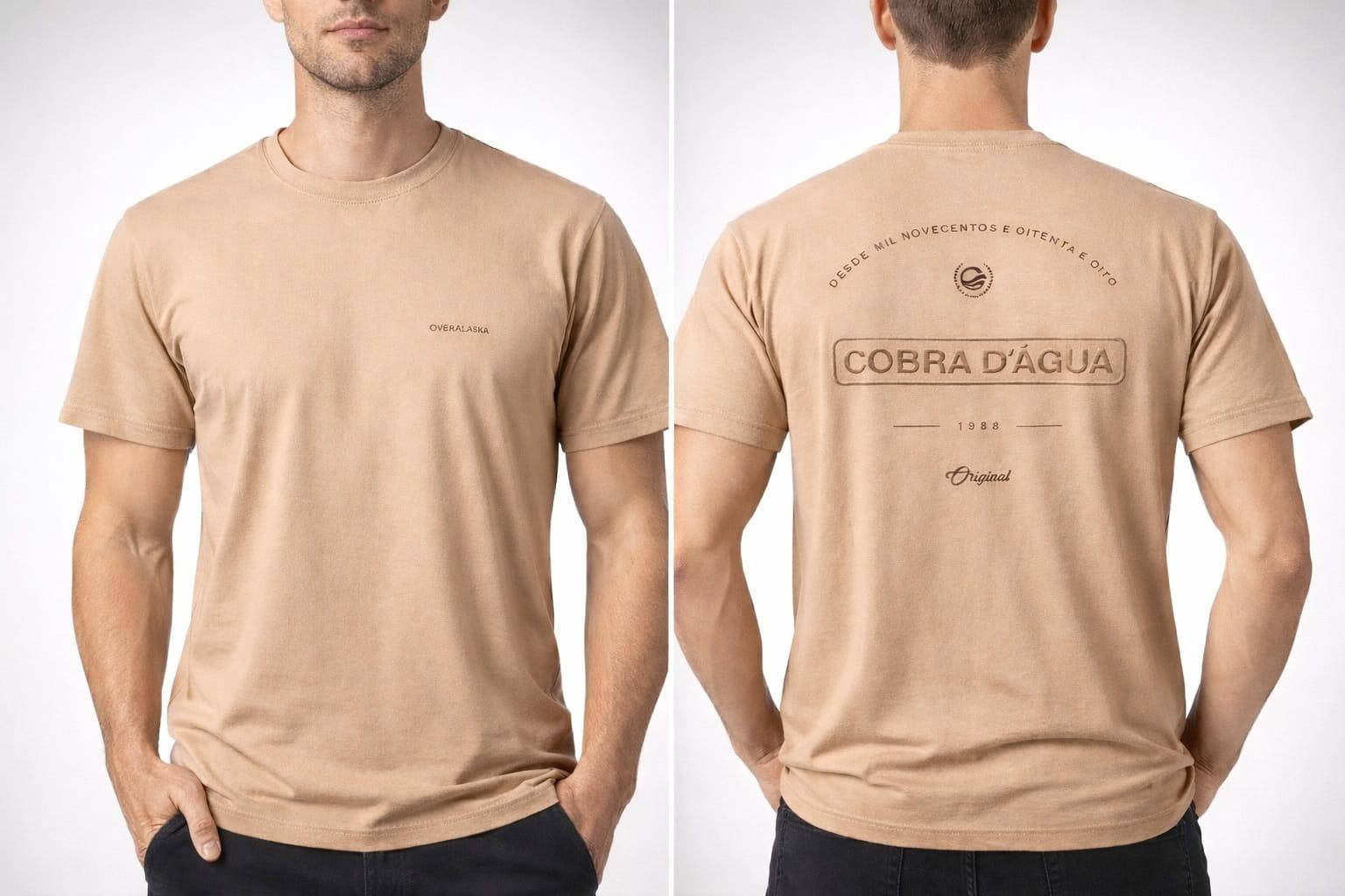 CAMISETA CARIBO REF11O1O1O5 (1) CAMISETA CARIMBO COBRA DAGUA