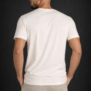 CAMISETA MASCULINA GOLA V OFF WITHE COSTA