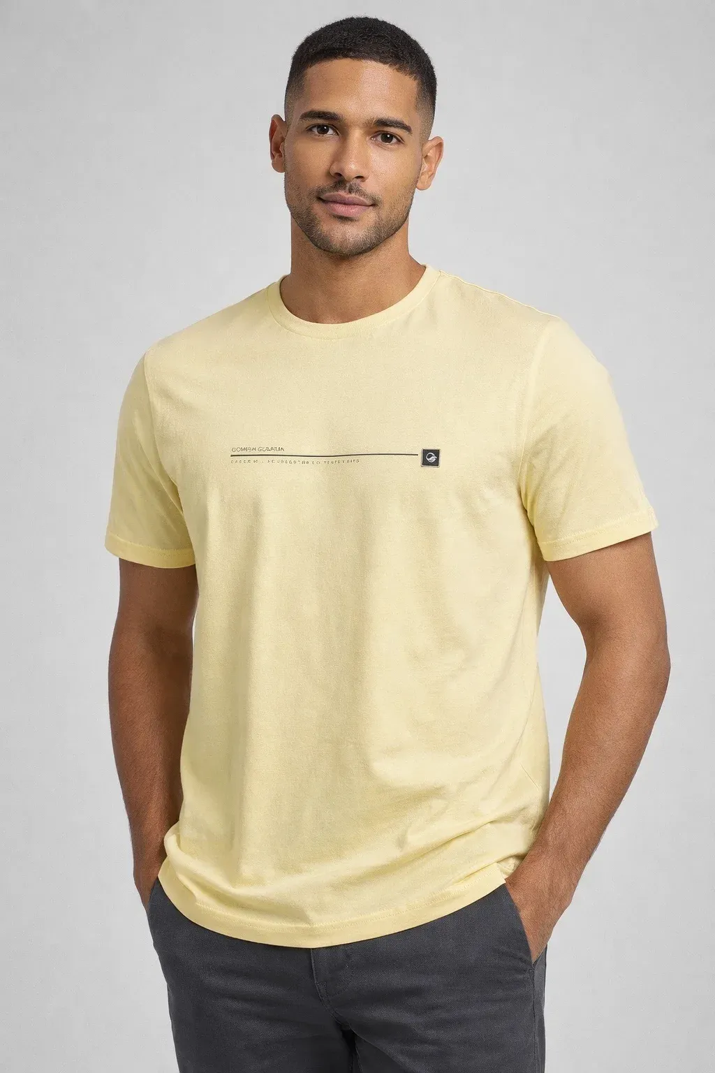 CAMISETA MASCULINA MC QUADRADO-REFREF11010152 (1) CAMISETA MASCULINA MC QUADRDO