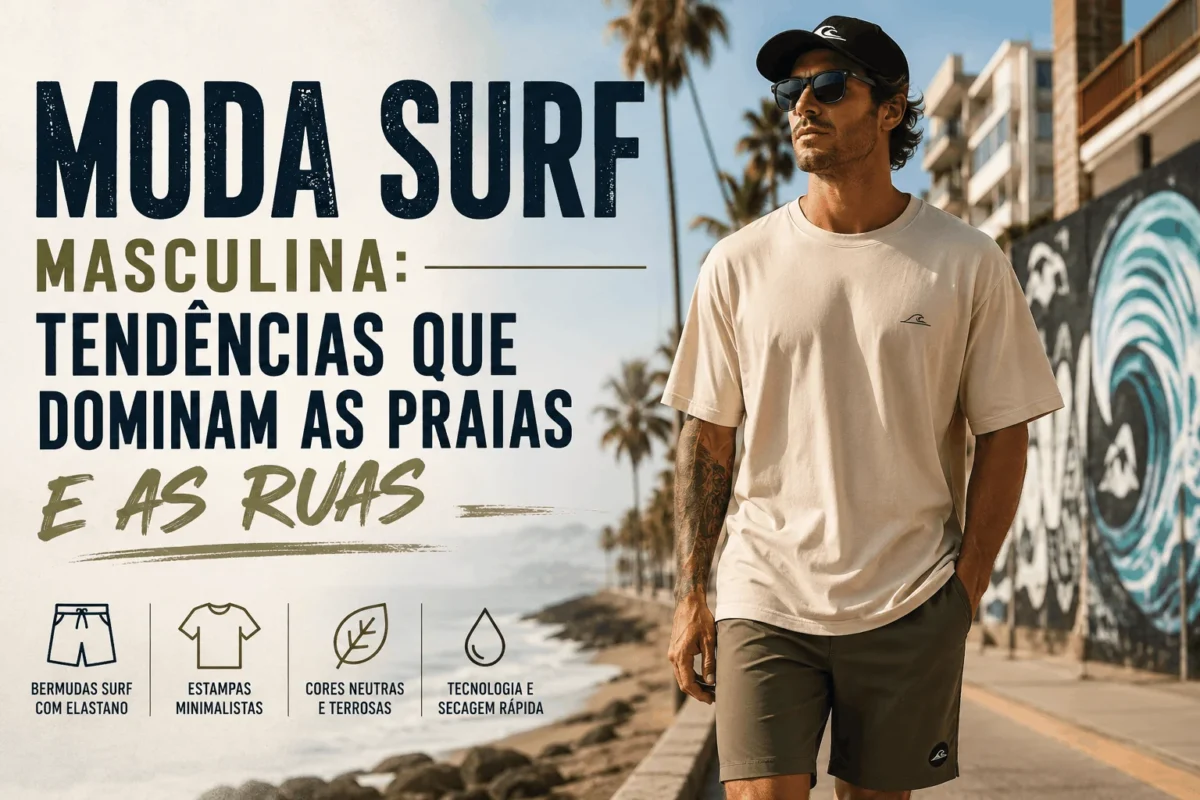Moda Surf Masculina - Tendências 2026
