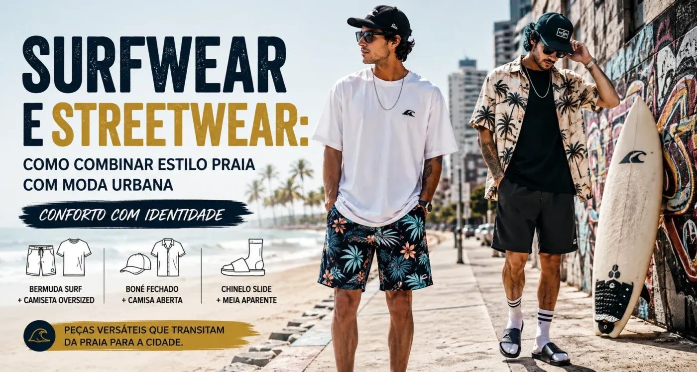 Surfwear e Streetwear - Como combinar moda Surf com moda Urbana