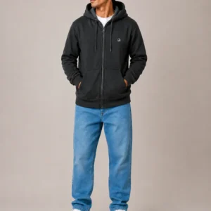 Blusão Moletom Aberto com Capuz Cobra D'Água Ref. 27540017
