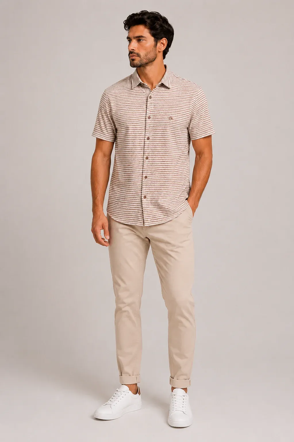 camisa-aberta-linha-trançada-cobra-dagua